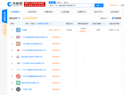 跨界融合 小鵬汽車關(guān)聯(lián)公司在廣東設(shè)立智能網(wǎng)聯(lián)研究院，布局五金零售新業(yè)態(tài)